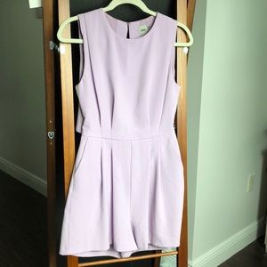 Light purple, shirt romper from ASOS
